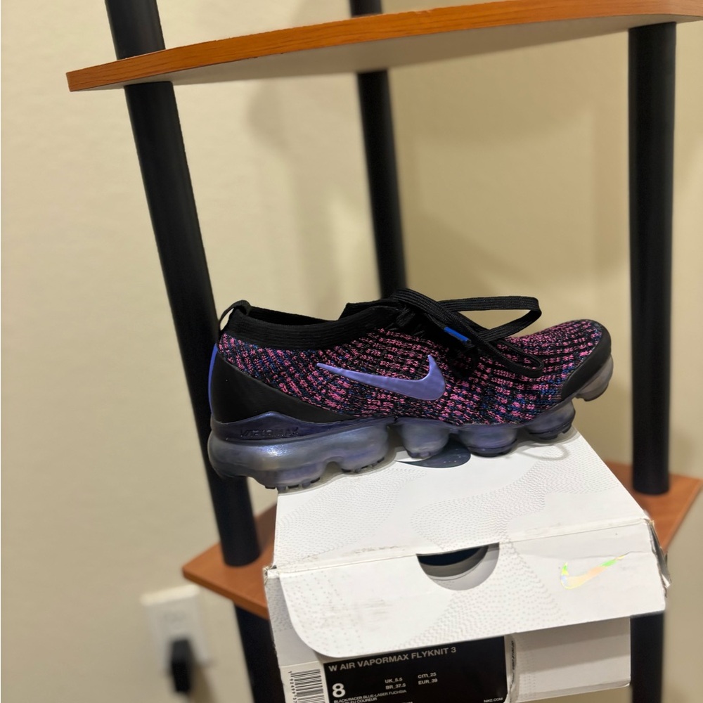 Nike VaporMax Flyknit 3 in Black and Purple